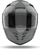 Casque Intégral Pour Moto Airoh Connor - Cn98 Thermoplastic Hrt Gris Ciment Gloss Color Taille M