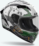 Casque Intégral Pour Moto Airoh Connor - Cnal17 Thermoplastic Hrt Gloss Alligator Taille M