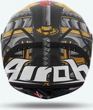 Casque Intégral Pour Moto Airoh Connor - Cns17 Thermoplastic Hrt Mat Samurai Taille L