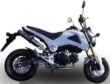 Système D'Échappement Complet Non Catalysé Et Sans Homologation Acoustique Deeptone Acier - Gpr Compatible Avec Honda Msx 125 Grom (2013-2017)