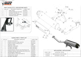 Système D'Échappement Complet Avec Catalyseur Et Homologation Acoustique Urban Acier - Mivv Compatible Avec Suzuki An 400 Burgman (2006-2016)