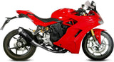 Système D'Échappement Non Catalysé Et Homologué Au Niveau Sonore Delta Race Carbon Carbon - Mivv Compatible Avec Ducati Supersport 939 - S (2017-2020)