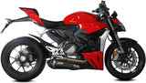 Système D'Échappement Non Catalysé Et Homologué Au Niveau Sonore Delta Race Acier Noir Carbon - Mivv Compatible Avec Ducati Panigale V2 (2020-2024)
