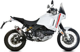 Système D'Échappement Homologué Au Niveau Sonore Dakar Titanium - Mivv Compatible Avec Ducati Desert-X (2022-2024)