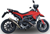 Exhaust Tip With Noise Certification Deeptone Stainless Steel - Gpr Compatible With Ducati Hyperstrada 821 (2013-2016)
