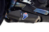 Double Sortie D'Échappement Non Catalysée Et Sans Homologation Acoustique Carbon T - Termignoni Compatible Avec Ducati Panigale 959 (2012-2018)