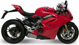 Double Sortie D'Échappement Sans Homologation Acoustique Titanium Aluminium Cap - Termignoni Compatible Avec Ducati Panigale V4 S (2018-2021)