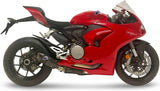 Échappement Sans Homologation Sonore Titanium Carbon Cap - Termignoni Compatible Avec Ducati Streetfighter V2 (2021-2023)