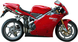 Système D'Échappement Homologué Au Niveau Sonore Deeptone Acier - Gpr Compatible Avec Ducati 998 - R - Fe (2001-2004)