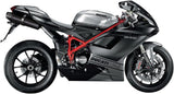 Double Sortie D'Échappement Avec Catalyseur Et Homologation Acoustique Furore Aluminium Noir - Gpr Compatible Avec Ducati 848 (2007-2013)