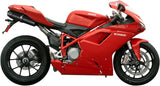 Double Sortie D'Échappement Avec Catalyseur Et Homologation Acoustique Furore Aluminium Noir - Gpr Compatible Avec Ducati 1098 (2006-2012)