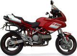 Double Sortie D'Échappement Homologuée Au Niveau Sonore Furore Aluminium Noir - Gpr Compatible Avec Ducati Multistrada 1100 (2007-2009)
