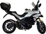 Système D'Échappement Catalytique Avec Homologation Acoustique Deeptone Acier - Gpr Compatible Avec Ducati Multistrada 1200 (2010-2014)