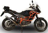 Exhaust Tip Without Sound Certification Deeptone Stainless Steel - Gpr Compatible With Ktm 1050 Adventure (2015-2016)