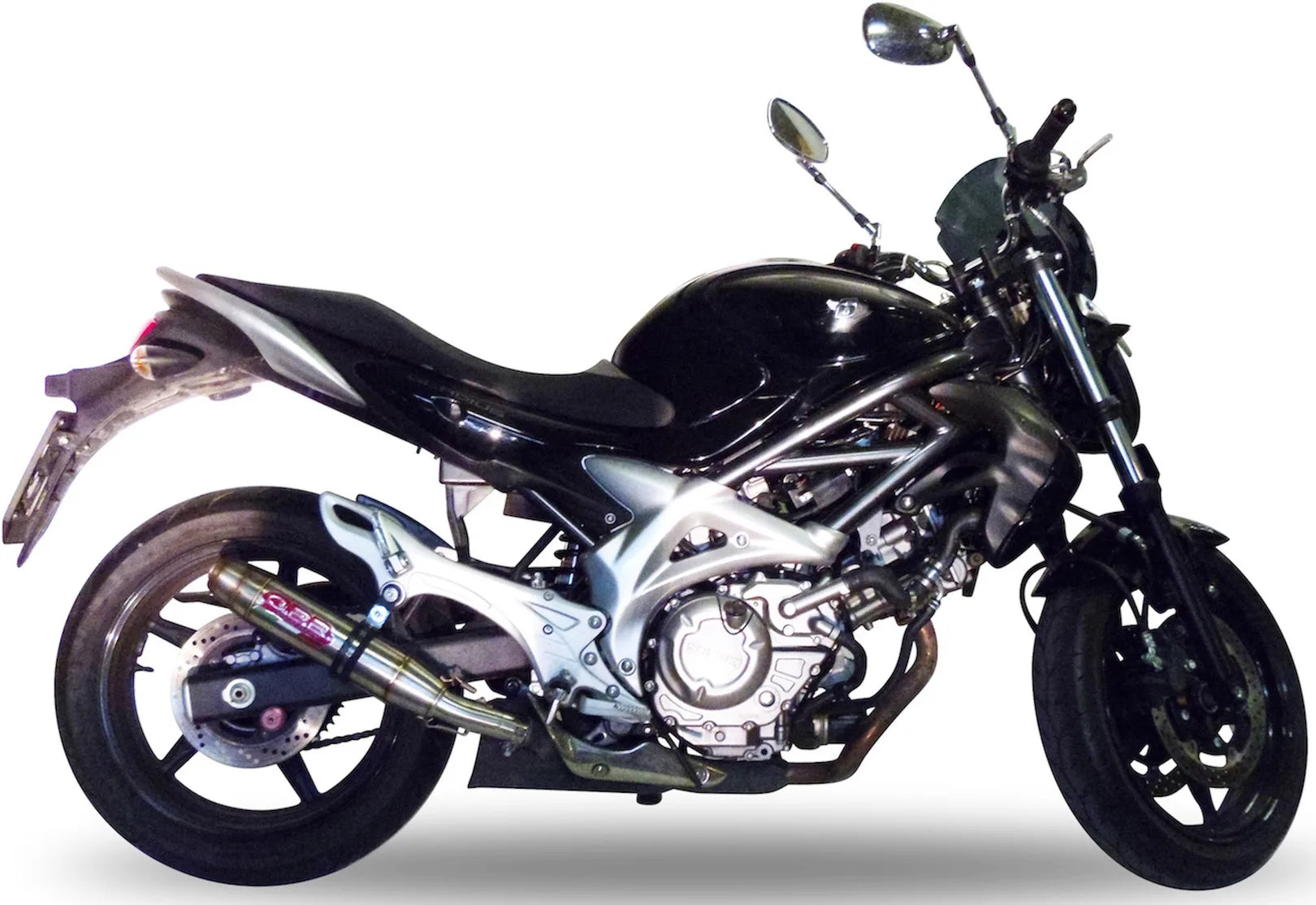 Système D'Échappement Homologué Au Niveau Sonore Deeptone Acier - Gpr Compatible Avec Suzuki Gladius 650 (2008-2015)