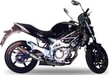 Système D'Échappement Homologué Au Niveau Sonore Deeptone Acier - Gpr Compatible Avec Suzuki Gladius 650 (2008-2015)
