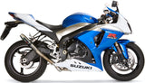 Système D'Échappement Homologué Au Niveau Sonore Deeptone Acier - Gpr Compatible Avec Suzuki Gsx-R 1000 K9 (2009-2011)