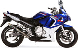 Système D'Échappement Homologué Au Niveau Sonore Deeptone Acier - Gpr Compatible Avec Suzuki Gsx 650 F Ie (2008-2014)