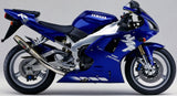 Système D'Échappement Homologué Au Niveau Sonore Deeptone Acier - Gpr Compatible Avec Yamaha Yzf 1000 R1 (1998-2001)