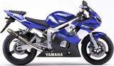 Système D'Échappement Homologué Au Niveau Sonore Deeptone Acier - Gpr Compatible Avec Yamaha Yzf-R6 (1999-2002)