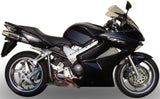 Double Sortie D'Échappement Homologuée Au Niveau Sonore Deeptone Acier - Gpr Compatible Avec Honda Vfr 800 V-Tec (2002-2013)