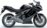 Système D'Échappement Complet Avec Catalyseur Et Homologation Acoustique Deeptone Acier - Gpr Compatible Avec Kawasaki Er-6 N (2012-2016)