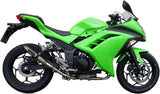 Système D'Échappement Homologué Au Niveau Sonore Deeptone Acier - Gpr Compatible Avec Kawasaki Ninja 300 R (2012-2017)