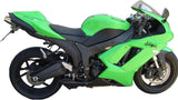 Système D'Échappement Homologué Au Niveau Sonore Deeptone Acier - Gpr Compatible Avec Kawasaki Zx-6R (2007-2008)