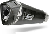 Système D'Échappement Homologué Au Niveau Sonore Delta Race Carbon Carbon - Mivv Compatible Avec Ktm Duke 1290 (2020-2024)