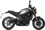 Système D'Échappement Non Catalysé Et Sans Homologation Acoustique Mk3 Carbon - Mivv Compatible Avec Benelli Leoncino 800 (2022-2024)