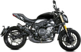 Système D'Échappement Homologué Au Niveau Sonore X-M1 Acier Noir - Mivv Compatible Avec Benelli 752 S (2019-2024)