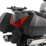 Monokey Arena Black Top Case - 45 Lt For Original Rack Arena Technopolymer - Givi Compatible With Honda Pan European St 1300 (2002-2014)