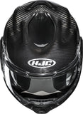 Casque Modulable Pour Moto Hjc F100 Carbon Carbon Fiber Noir Taille 07 S
