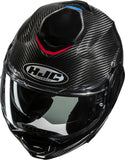 Casque Modulable Pour Moto Hjc F100 Carbon Carbon Fiber Mc21 Stan Taille 06 Xs