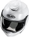 Casque Modulable Pour Moto Hjc F100 Advanced Fiberglass Composite Blanc Perlé Taille 07 S