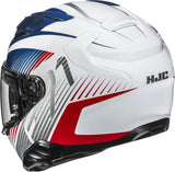 Casque Intégral Pour Moto Hjc F71 Advanced Fiberglass Mc21 Catos Taille 08 M