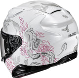 Casque Intégral Pour Moto Hjc F71 Advanced Fiberglass Mc8 Eliz Taille 09 L