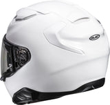 Casque Intégral Pour Moto Hjc F71 Advanced Fiberglass Blanc Perlé Taille 09 L