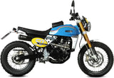 Système D'Échappement Complet Non Catalysé Et Sans Homologation Acoustique X-M1 Acier Noir - Mivv Compatible Avec Fantic Motor Caballero 500 (2021-2024)