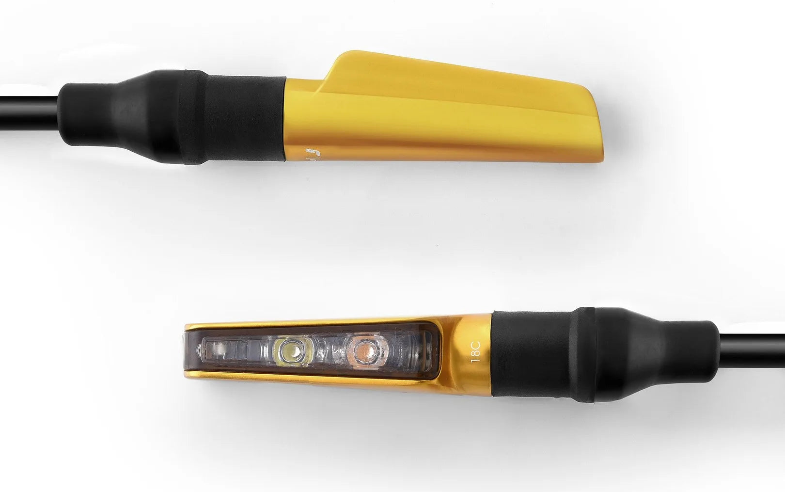 Couple Clignotant Led + Feu Position Avant Corsa L - Rizoma Compatible Avec Ducati Hypermotard Sp (2019-2020)
