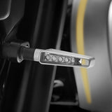 Couple Sequential Led Turn Signal Rear Vision - Rizoma Compatible With Buell Xb12 Ss (2008-2010)