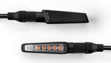 Couple Sequential Led Turn Signal Rear Vision - Rizoma Compatible With Triumph Thruxton (2015-2016)
