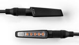 Couple Clignotant Led Séquentiel Arrière Vision - Rizoma Compatible Avec Kawasaki Er-6 F (2013-2016)