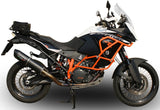 Système D'Échappement Homologué Au Niveau Sonore Furore Aluminium Noir - Gpr Compatible Avec Ktm 1050 Adventure (2015-2016)