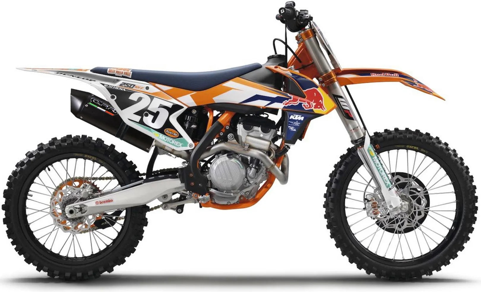 Système D'Échappement Homologué Au Niveau Sonore Furore Aluminium Noir - Gpr Compatible Avec Ktm 250 Exc-F (2003-2006)