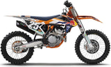 Système D'Échappement Homologué Au Niveau Sonore Furore Aluminium Noir - Gpr Compatible Avec Ktm 250 Exc-F (2003-2006)