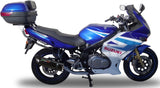 Système D'Échappement Homologué Au Niveau Sonore Furore Aluminium Noir - Gpr Compatible Avec Suzuki Gs 500 E - F (1989-2007)