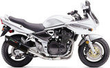 Système D'Échappement Homologué Au Niveau Sonore Furore Aluminium Noir - Gpr Compatible Avec Suzuki Gsf 1200 Bandit - S (1997-2004)