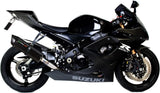 Système D'Échappement Homologué Au Niveau Sonore Furore Aluminium Noir - Gpr Compatible Avec Suzuki Gsx-R 1000 K5 (2005-2006)