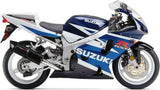 Système D'Échappement Homologué Au Niveau Sonore Furore Aluminium Noir - Gpr Compatible Avec Suzuki Gsx-R 600 (2001-2005)